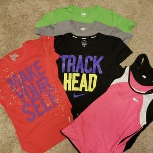 Nike athletic bundle *6 shirts* small